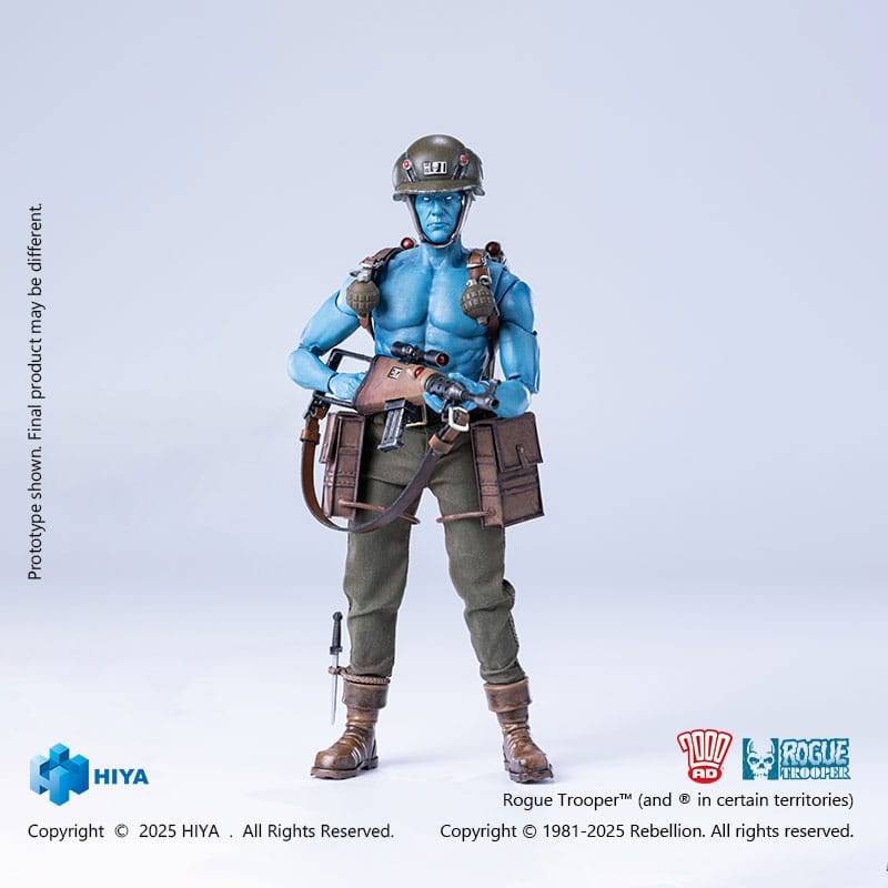 Rogue Trooper by Hiya Toys - Rogue Trooper 1/12 scale action figure