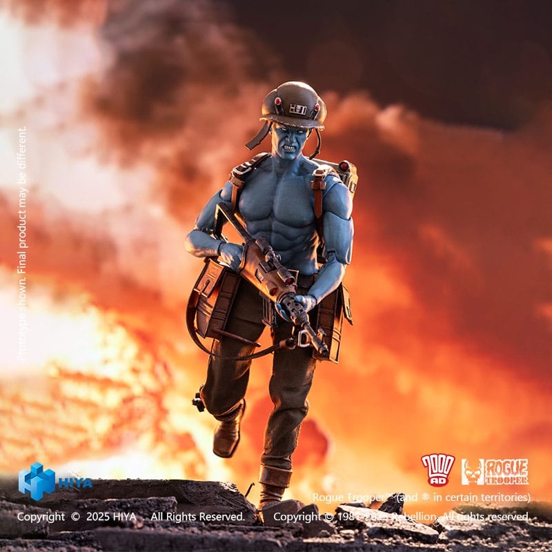 Rogue Trooper by Hiya Toys - Rogue Trooper 1/12 scale action figure
