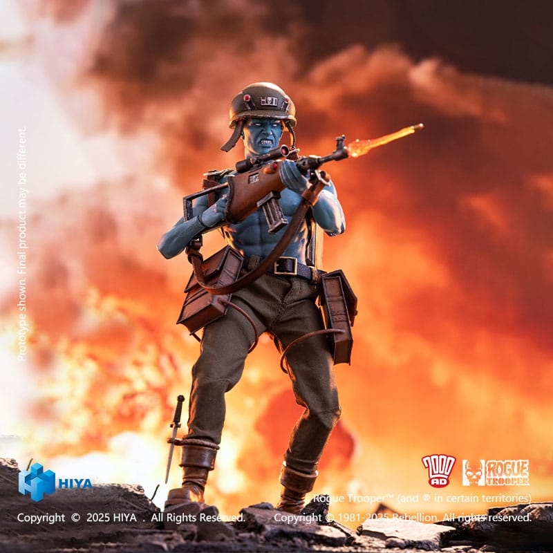 Rogue Trooper by Hiya Toys - Rogue Trooper 1/12 scale action figure