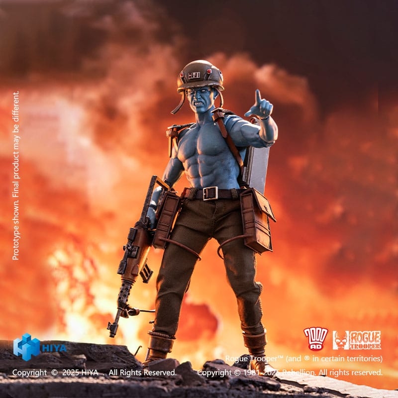 Rogue Trooper by Hiya Toys - Rogue Trooper 1/12 scale action figure