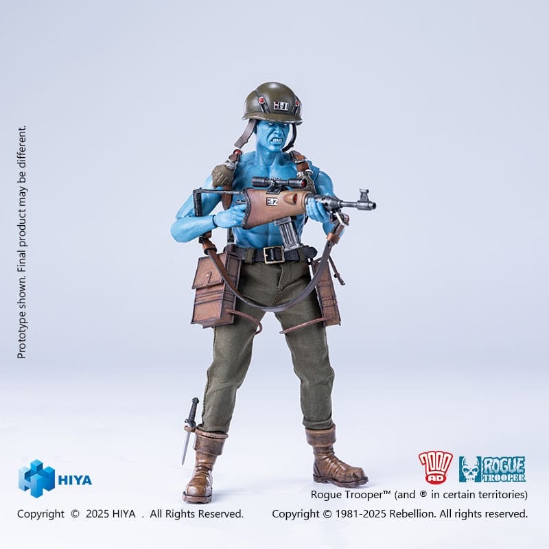 Rogue Trooper by Hiya Toys - Rogue Trooper 1/12 scale action figure