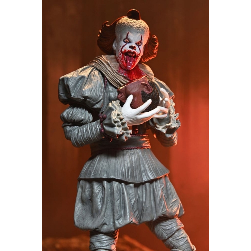 Hero Collector - Pennywise (IT Capitolo Due - 2019) - Figurina Collezionabile A Forma Di Ragno - Nero - Unisex - 11,43 Cm