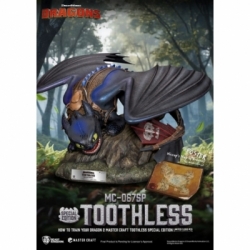Toothless Master Craft van Beast Kingdom - How To Train Your Dragon 2 38 cm standbeeld - MC-067SP