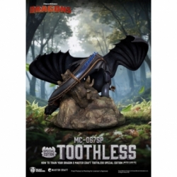 Toothless Master Craft van Beast Kingdom - How To Train Your Dragon 2 38 cm standbeeld - MC-067SP