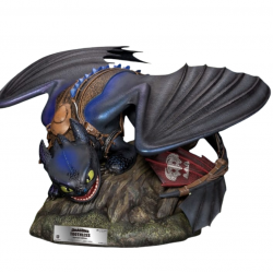 Krokmou Master Craft par Beast Kingdom - statue Dragons 2 de 38 cm - Reference MC-067SP