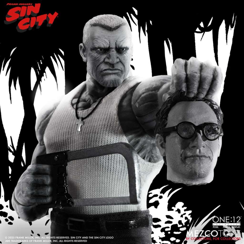 Marv One:12 by Mezco - Sin City 1/12 scale action figure