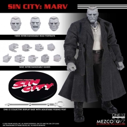 Marv One:12 par Mezco - figurine 1/12 Sin City de 17 cm