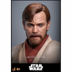 Obi-Wan Kenobi (Mustafar) par Hot Toys - figurine 1/6 Star Wars Episode 3 : La Revanche Des Sith de 31 cm - Reference MMS843