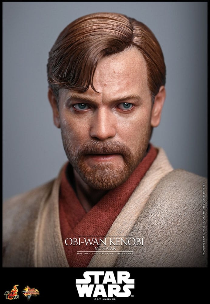 Obi-Wan Kenobi (Mustafar) by Hot Toys - Star Wars Episode 3 : Revenge Of The Sith 1/6 scale action figure - Reference MMS843