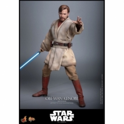 Obi-Wan Kenobi (Mustafar) par Hot Toys - figurine 1/6 Star Wars Episode 3 : La Revanche Des Sith de 31 cm - Reference MMS843