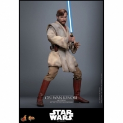 Obi-Wan Kenobi (Mustafar) par Hot Toys - figurine 1/6 Star Wars Episode 3 : La Revanche Des Sith de 31 cm - Reference MMS843