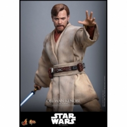 Obi-Wan Kenobi (Mustafar) par Hot Toys - figurine 1/6 Star Wars Episode 3 : La Revanche Des Sith de 31 cm - Reference MMS843