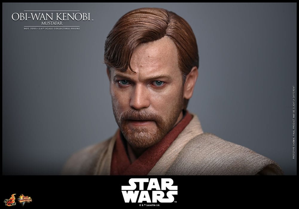 Obi-Wan Kenobi (Mustafar) by Hot Toys - Star Wars Episode 3 : Revenge Of The Sith 1/6 scale action figure - Reference MMS843