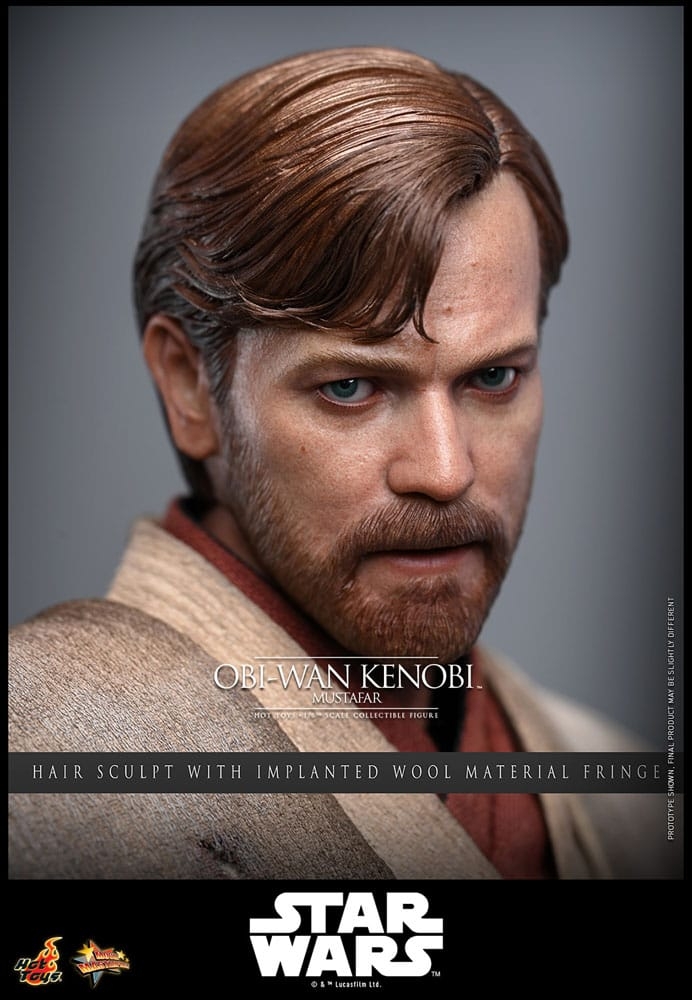 Obi-Wan Kenobi (Mustafar) by Hot Toys - Star Wars Episode 3 : Revenge Of The Sith 1/6 scale action figure - Reference MMS843