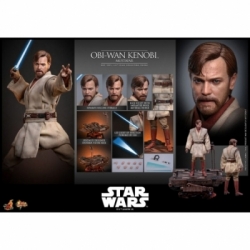 Obi-Wan Kenobi (Mustafar) by Hot Toys - Star Wars Episode 3 : Revenge Of The Sith 1/6 scale action figure - Reference MMS843