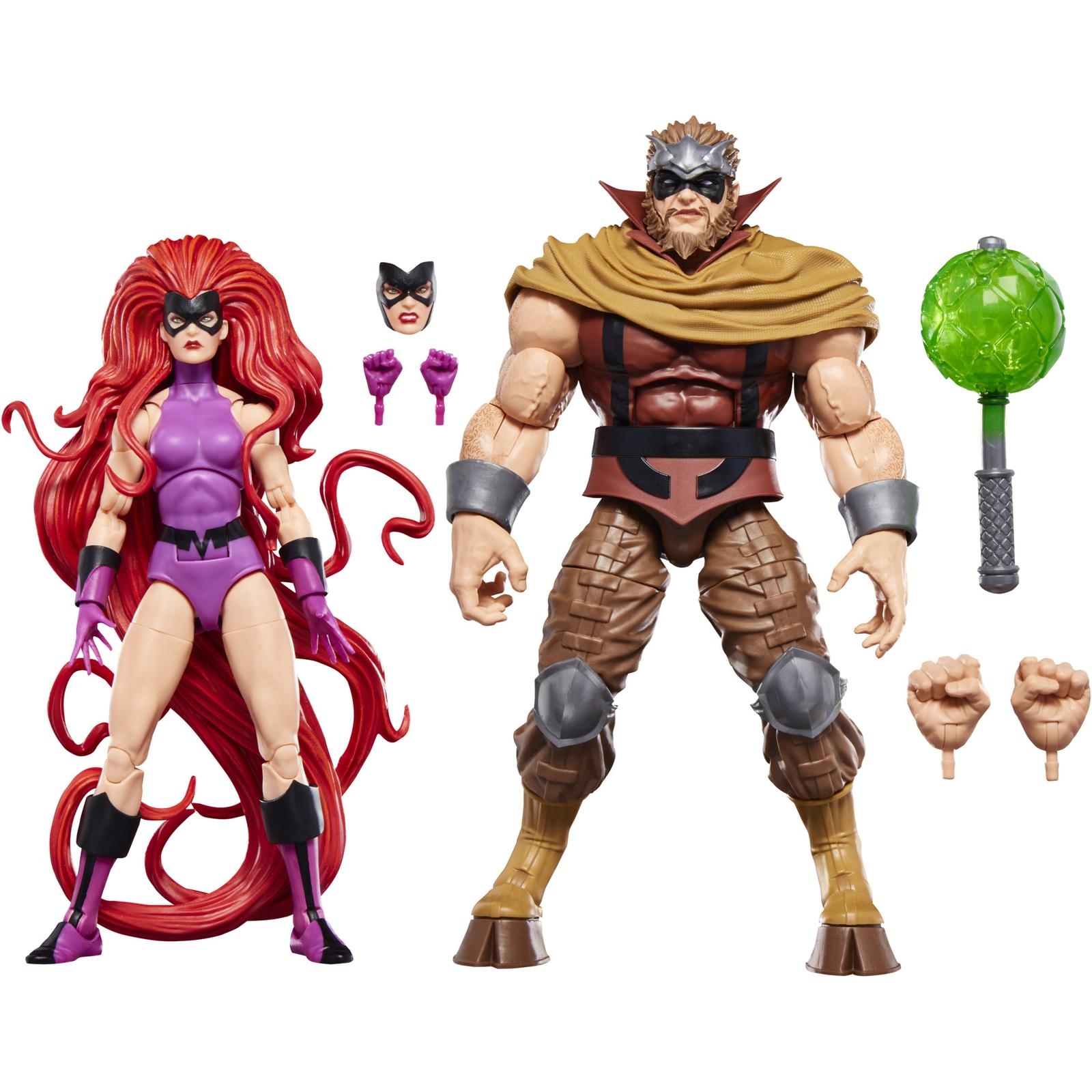 Medusa and Gorgon Marvel Legends by Hasbro - Inhumans 15 cm action figure