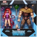 Medusa and Gorgon Marvel Legends by Hasbro - Inhumans 15 cm action figure