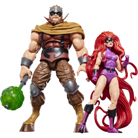 Medusa et Gorgone Marvel Legends par Hasbro - figurine Inhumains de 15 cm