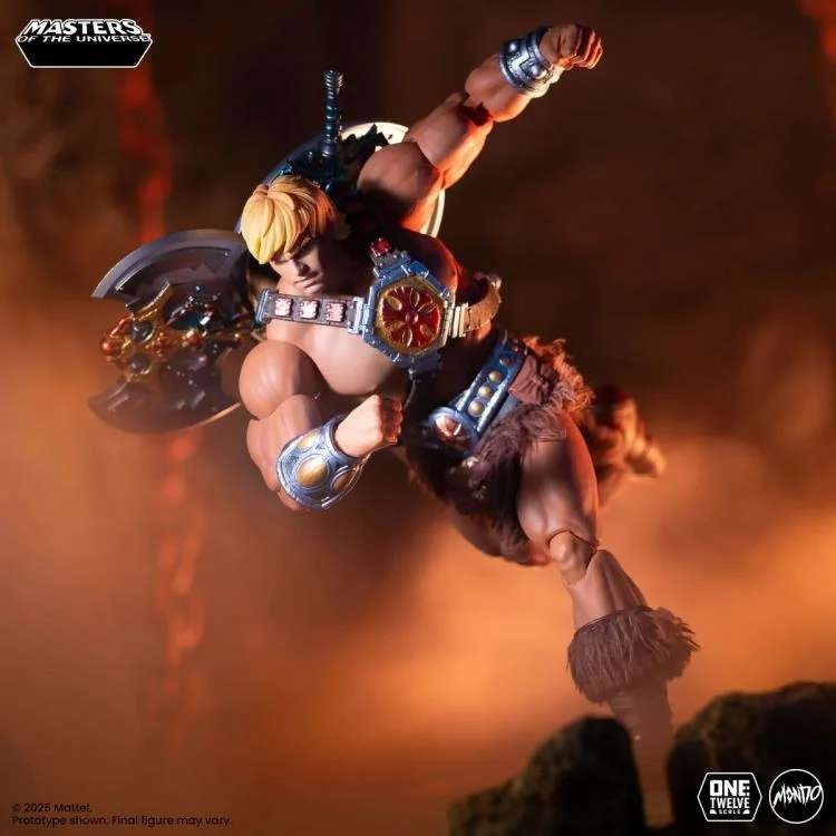 He-Man (MOTU 200x) par Mondo - figurine 1/12 Les Maîtres De L'Univers de 20 cm