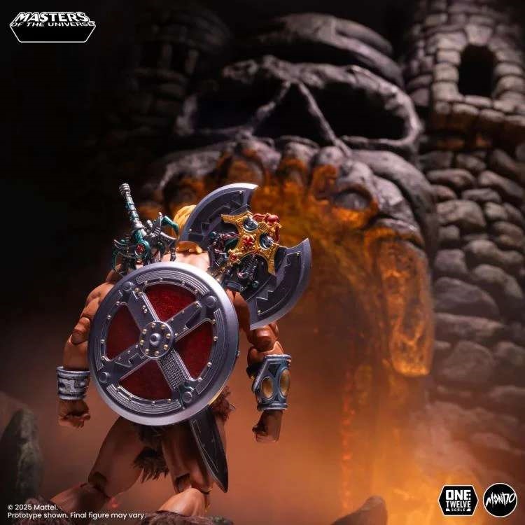He-Man (MOTU 200x) par Mondo - figurine 1/12 Les Maîtres De L'Univers de 20 cm