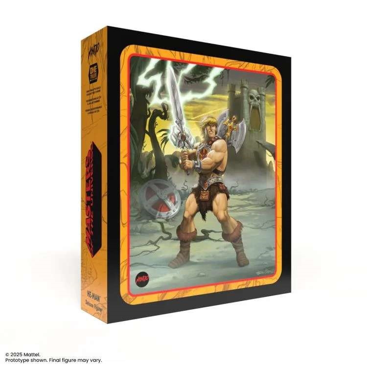 He-Man (MOTU 200x) par Mondo - figurine 1/12 Les Maîtres De L'Univers de 20 cm