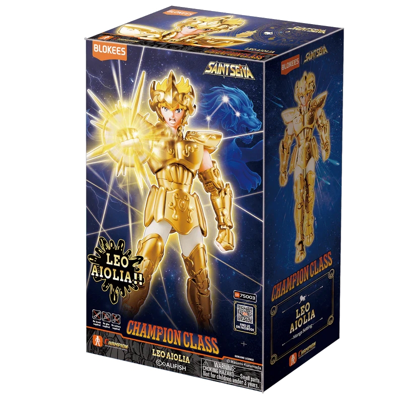 Leo Aiolia Champion Class by Blokees - Saint Seiya 16 cm action figure - Reference 02