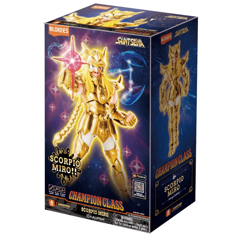 Scorpio Milo Champion Class by Blokees - Saint Seiya 16 cm action figure - Reference 03