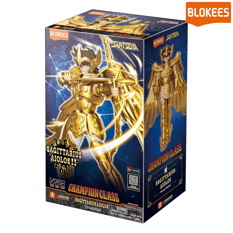 Sagittarius Aiolos Champion Class by Blokees - Saint Seiya 16 cm action figure - Reference 05