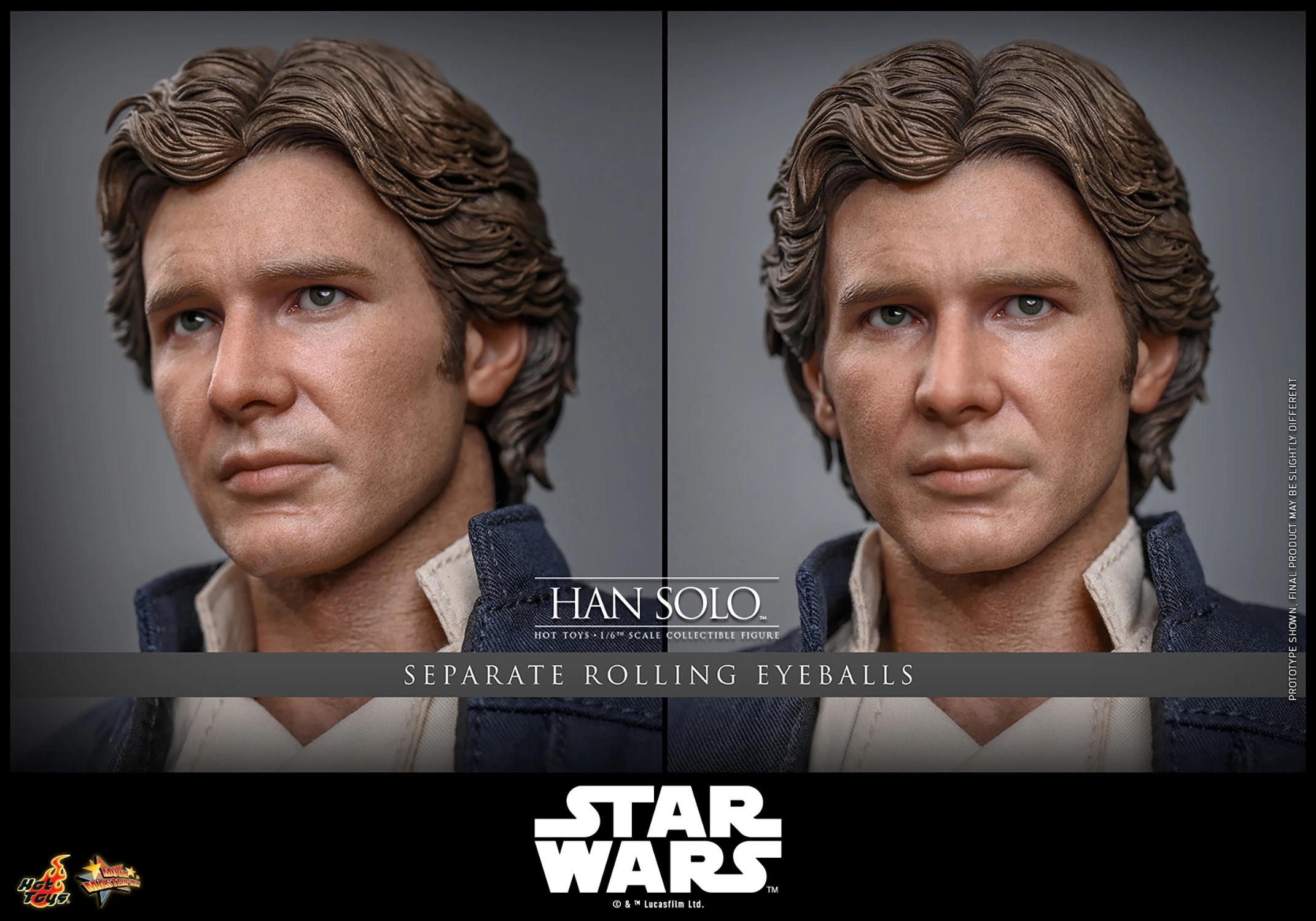 Han Solo by Hot Toys - Star Wars Episode V: The Empire Strikes Back 1/6 scale action figure - Reference MMS846