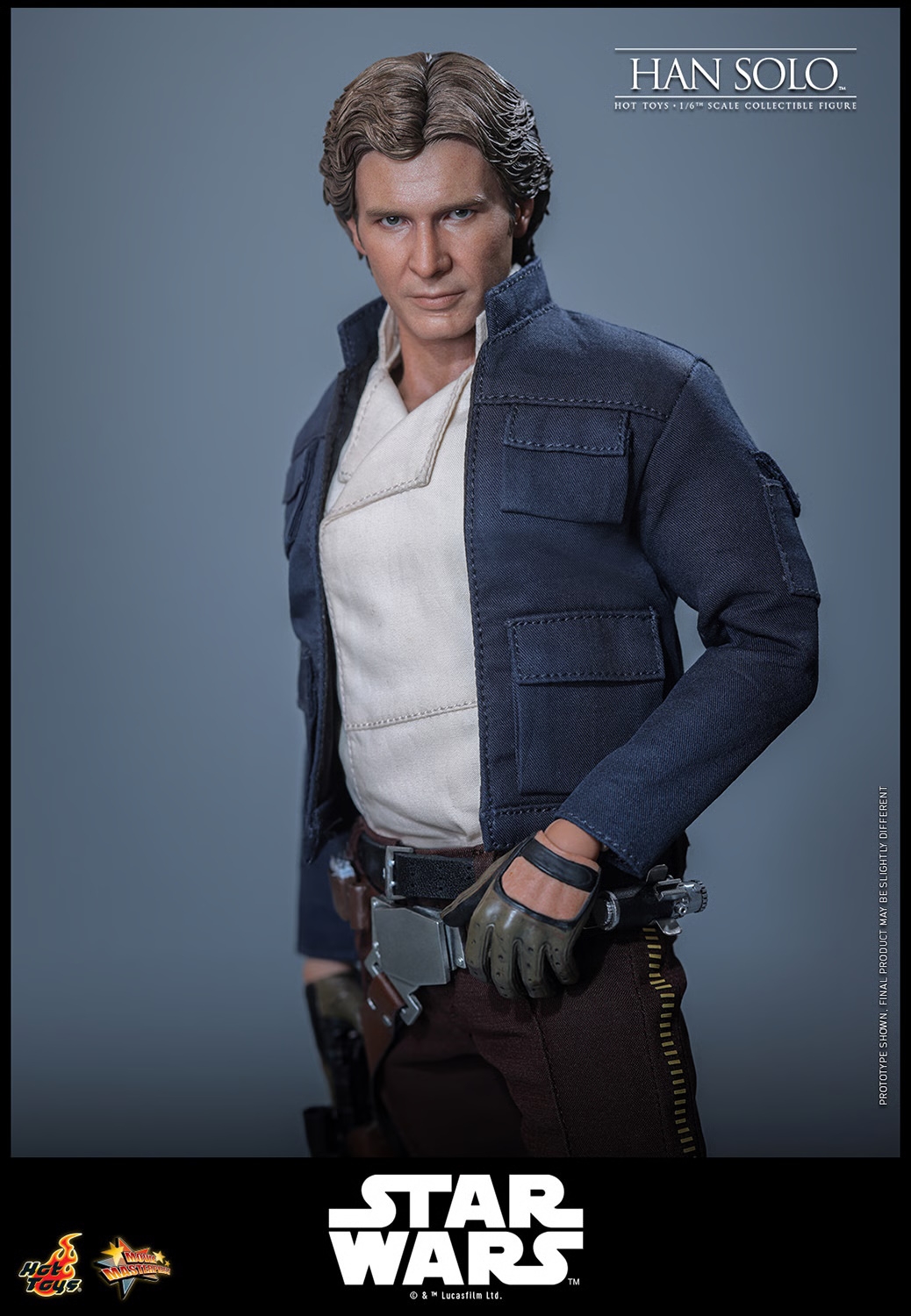 Han Solo by Hot Toys - Star Wars Episode V: The Empire Strikes Back 1/6 scale action figure - Reference MMS846