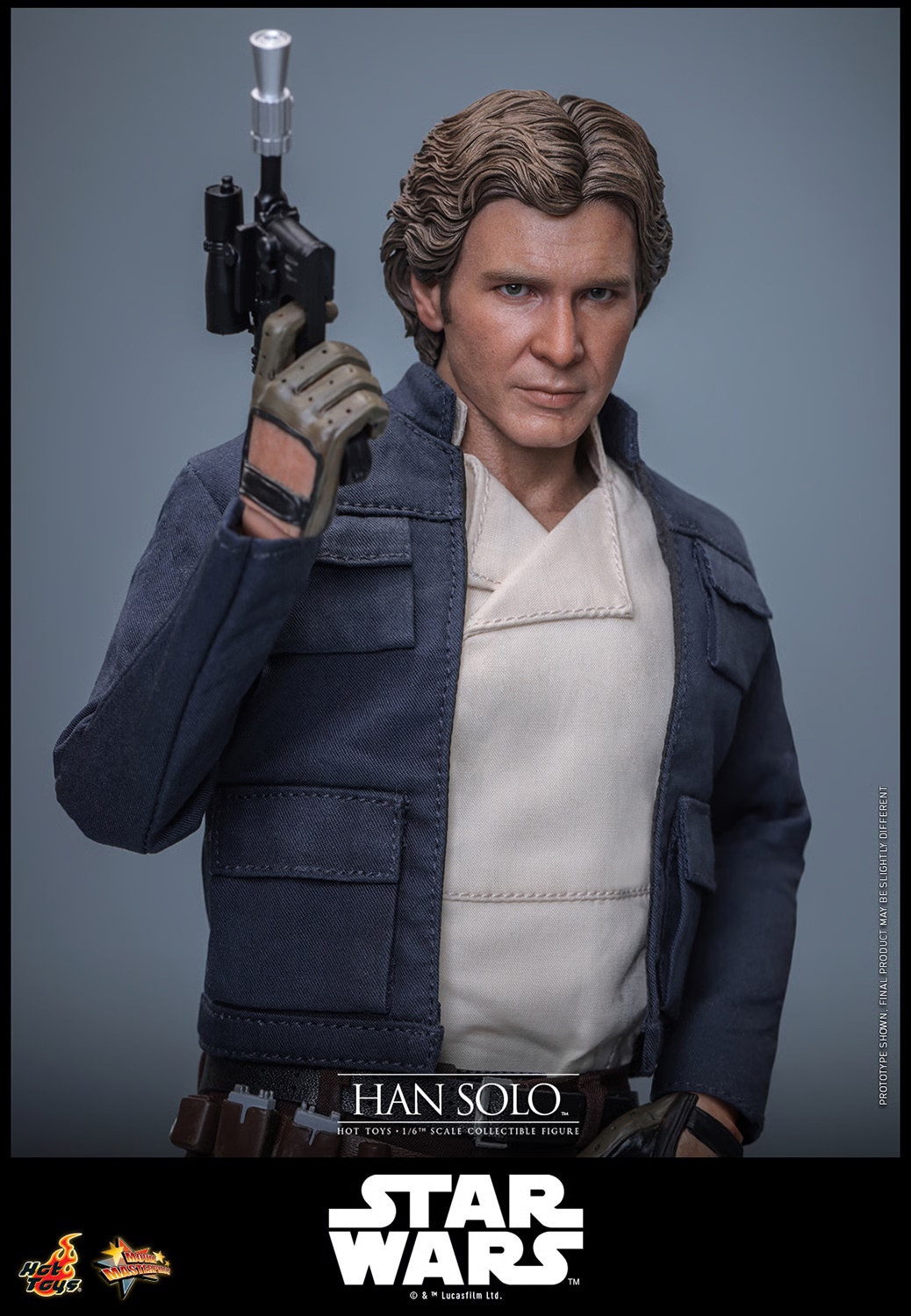 Han Solo by Hot Toys - Star Wars Episode V: The Empire Strikes Back 1/6 scale action figure - Reference MMS846