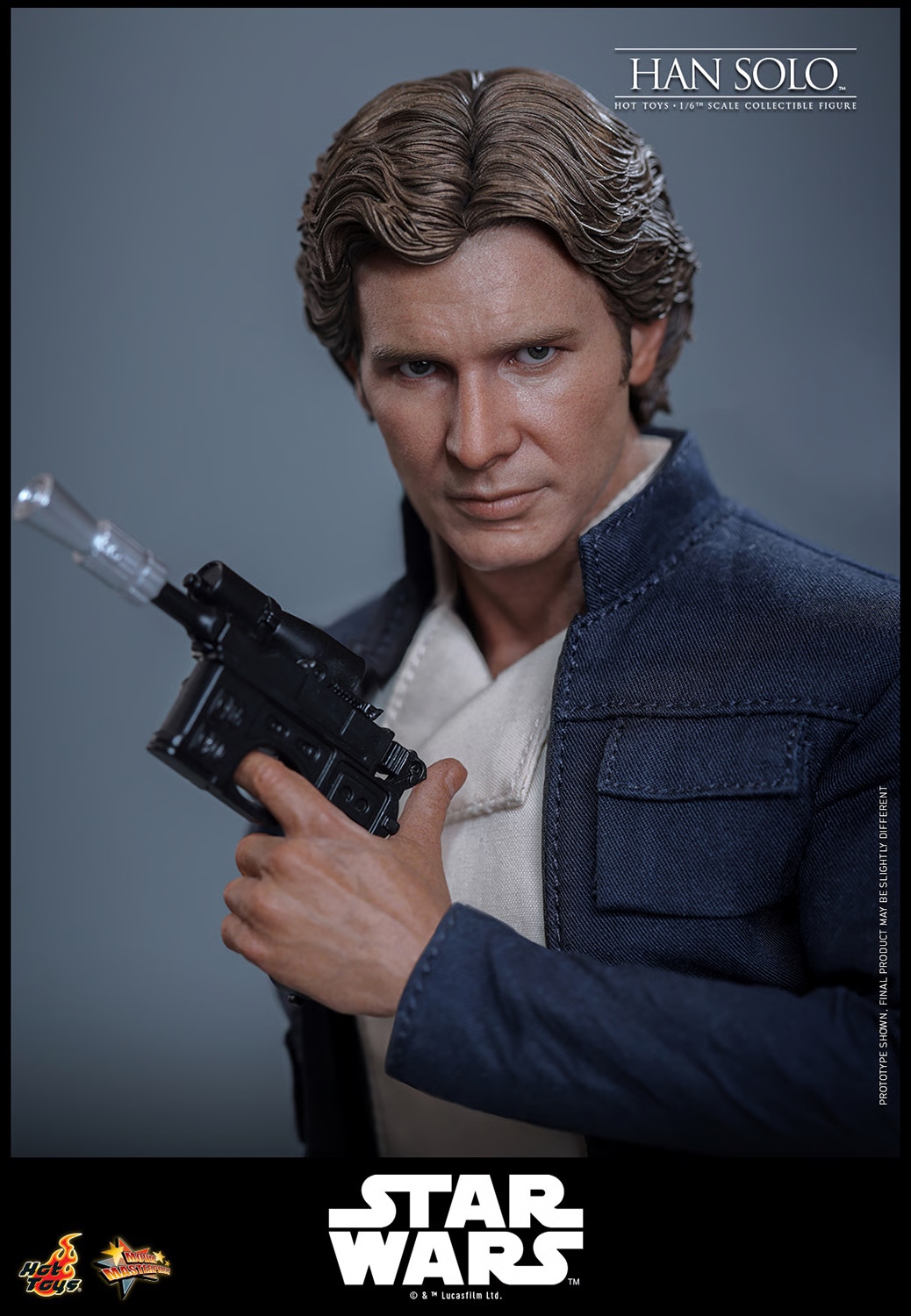 Han Solo by Hot Toys - Star Wars Episode V: The Empire Strikes Back 1/6 scale action figure - Reference MMS846