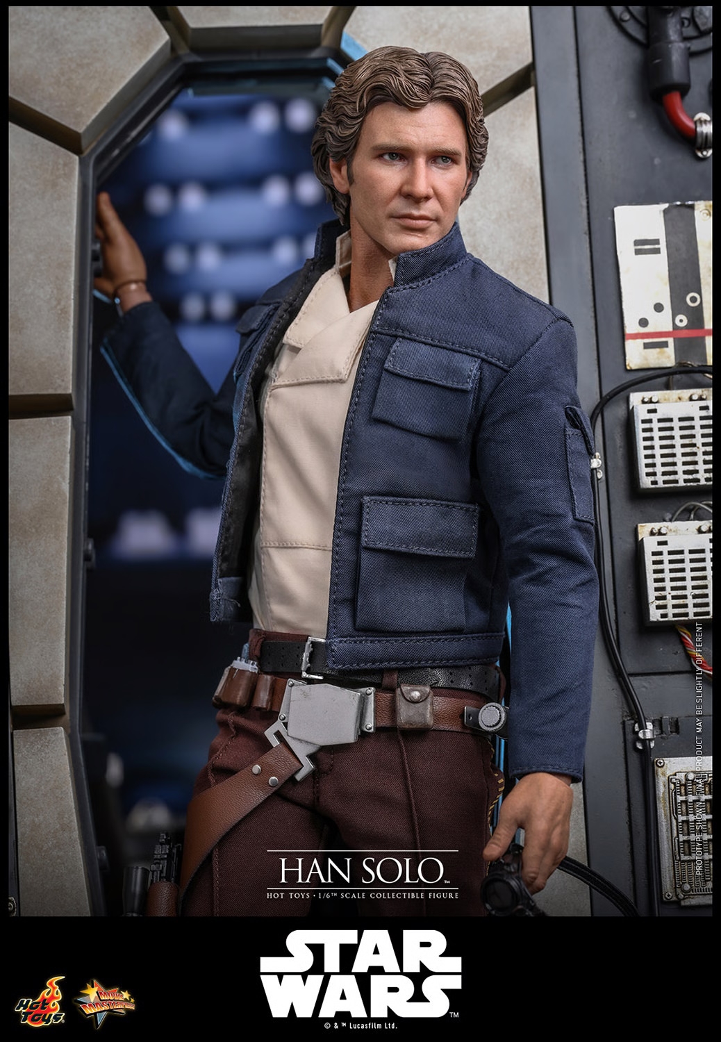 Han Solo by Hot Toys - Star Wars Episode V: The Empire Strikes Back 1/6 scale action figure - Reference MMS846