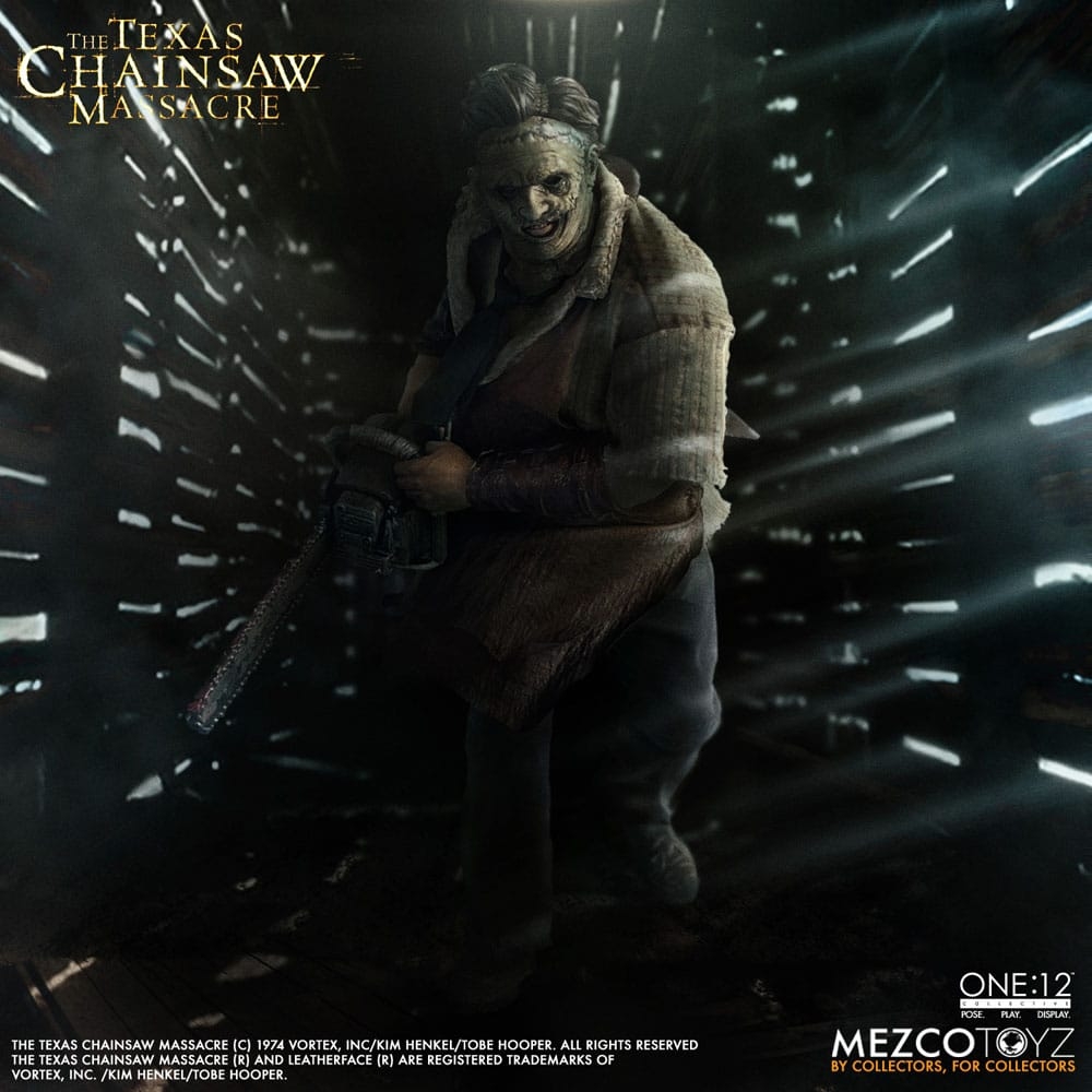 Leatherface by Mezco - Chainsaw Massacre (2003) 1/12 scale action figure