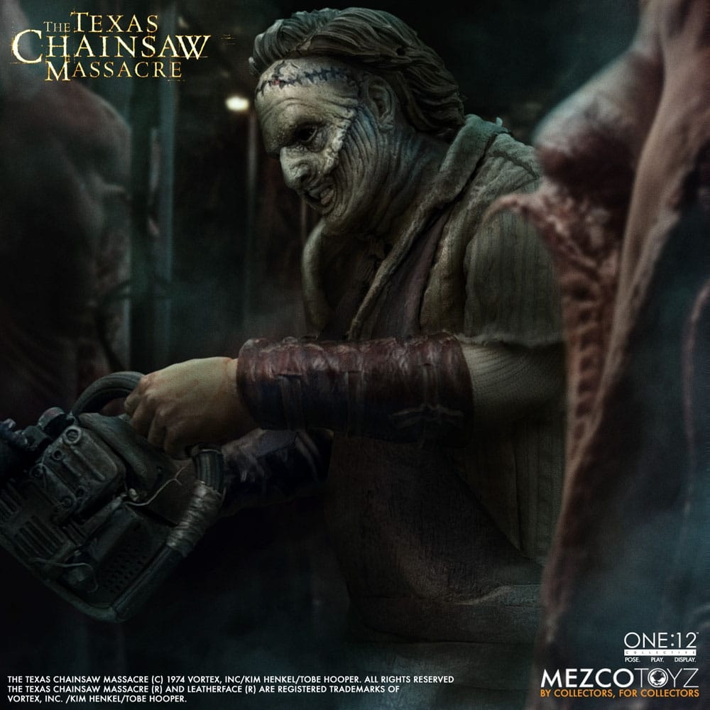 Leatherface by Mezco - Chainsaw Massacre (2003) 1/12 scale action figure