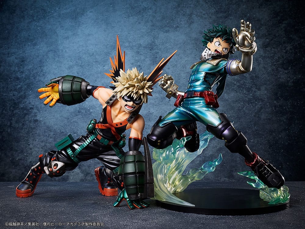 Izuku Midoriya Metallic par Freeing - statue 1/4 My Hero Academia de 35 cm