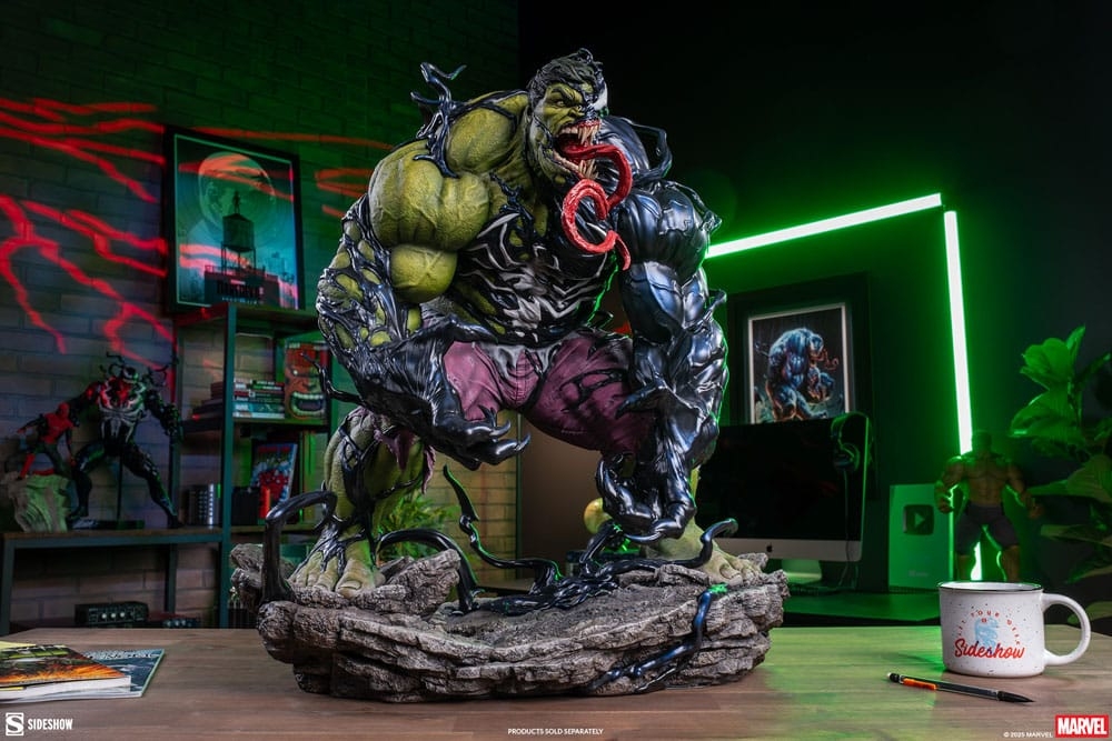 Hulk (Venomized) Premium Format par Sideshow Collectibles - statue 1/4 Marvel de 63 cm