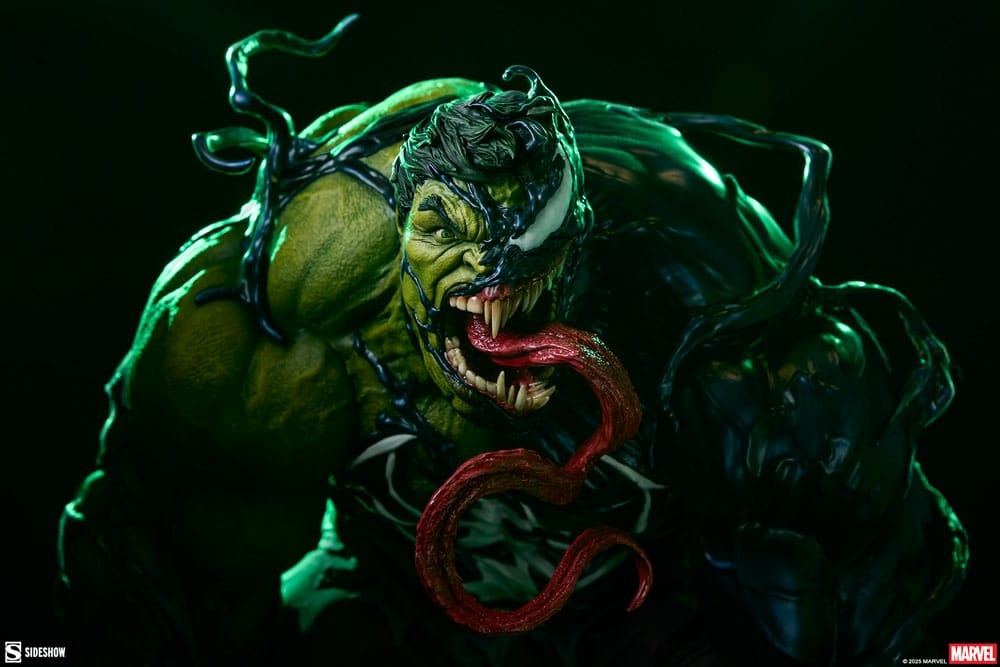 Hulk (Venomized) Premium Format par Sideshow Collectibles - statue 1/4 Marvel de 63 cm
