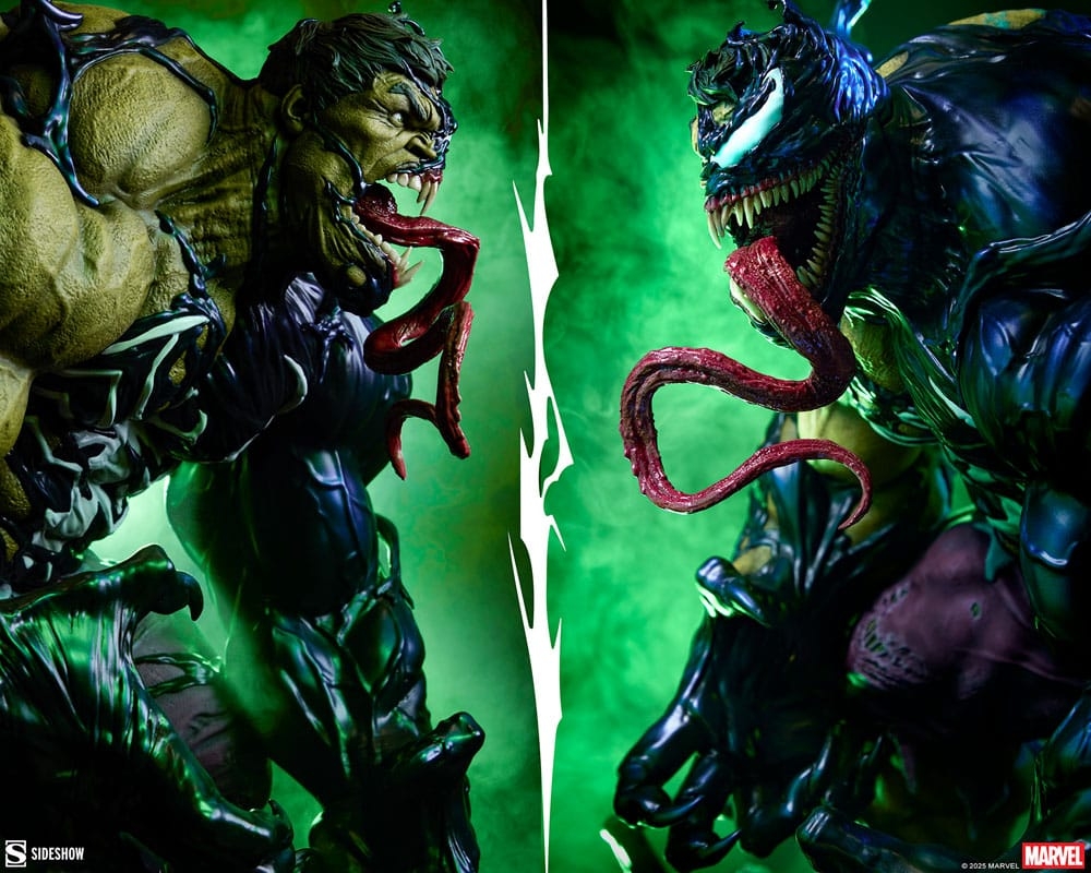 Hulk (Venomized) Premium Format par Sideshow Collectibles - statue 1/4 Marvel de 63 cm