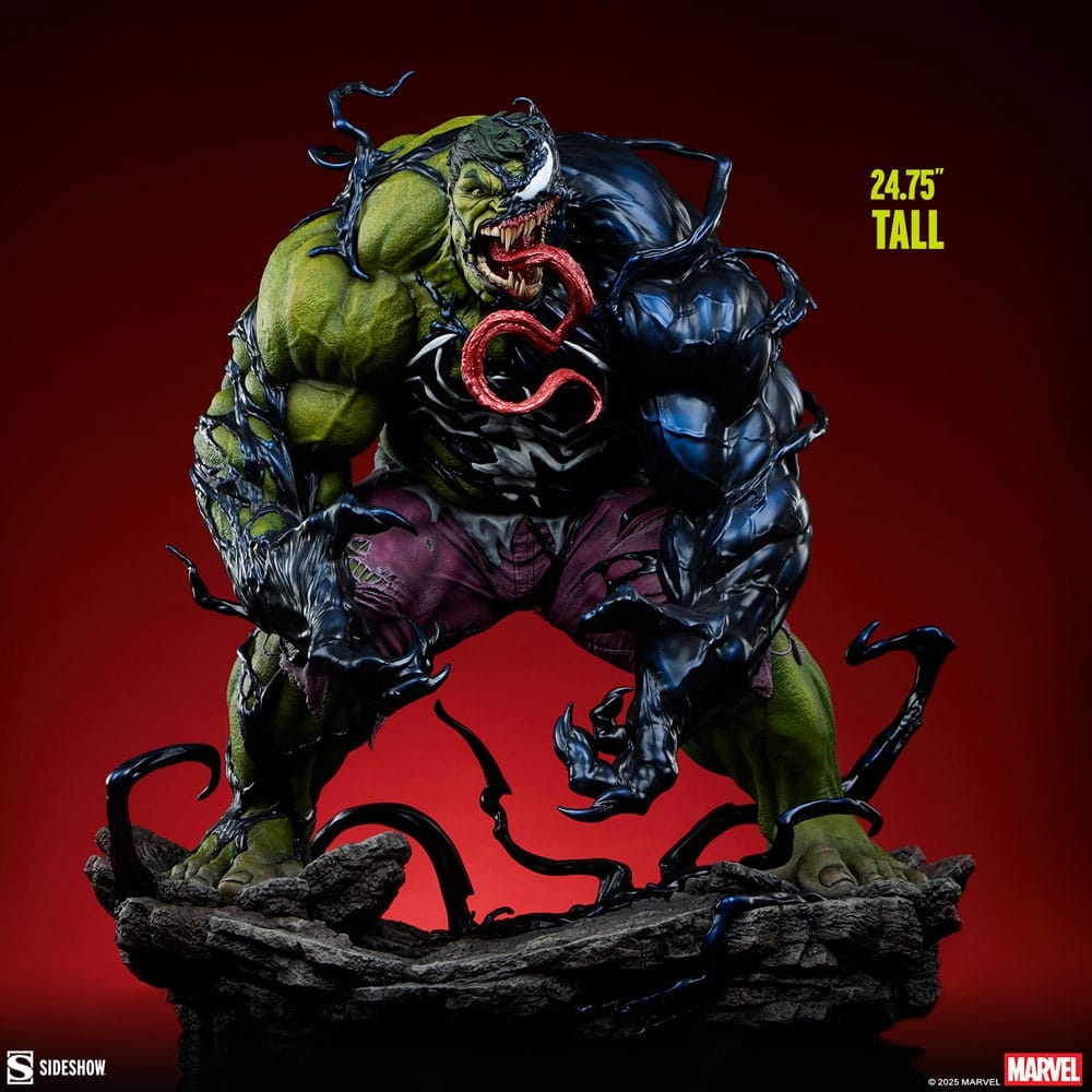 Hulk (Venomized) Premium Format by Sideshow Collectibles - Marvel 1/4 scale statue
