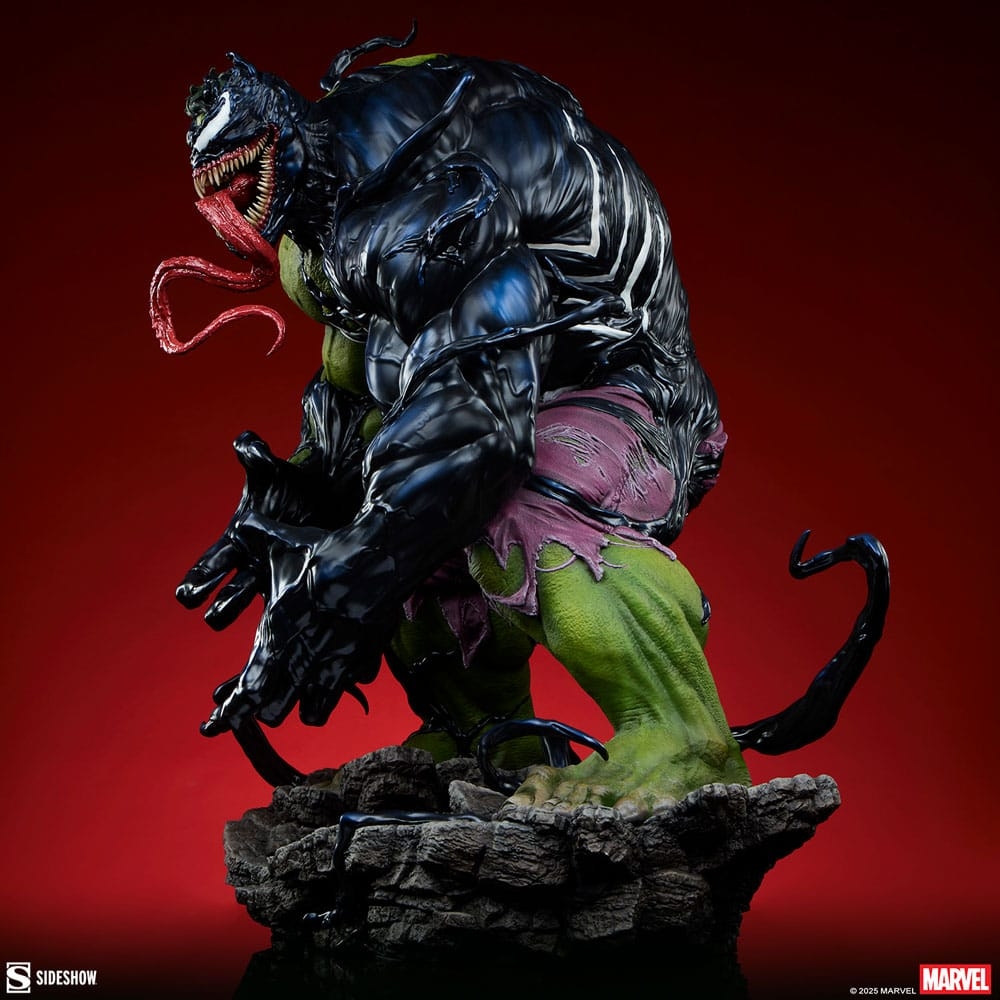 Hulk (Venomized) Premium Format par Sideshow Collectibles - statue 1/4 Marvel de 63 cm