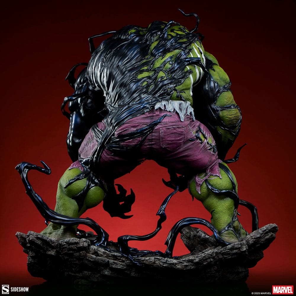 Hulk (Venomized) Premium Format par Sideshow Collectibles - statue 1/4 Marvel de 63 cm