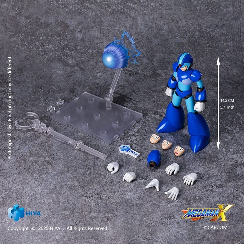 Mega Man X Exquisite Basic Series by Hiya Toys - Mega Man 15 cm action figure