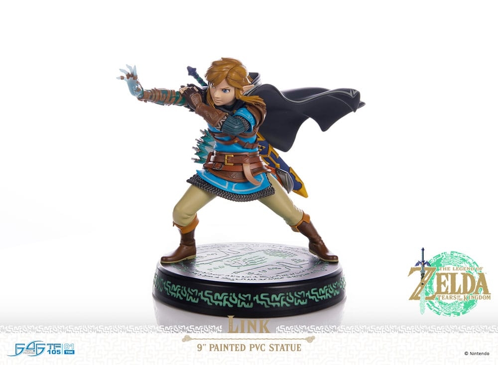 Link (The Hero Of Time) par First 4 Figures F4F - figurine The Legend of Zelda: Tears of the Kingdom de 18 cm
