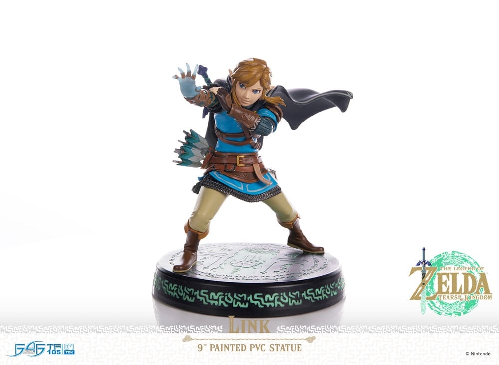 Link (The Hero Of Time) par First 4 Figures F4F - figurine The Legend of Zelda: Tears of the Kingdom de 18 cm