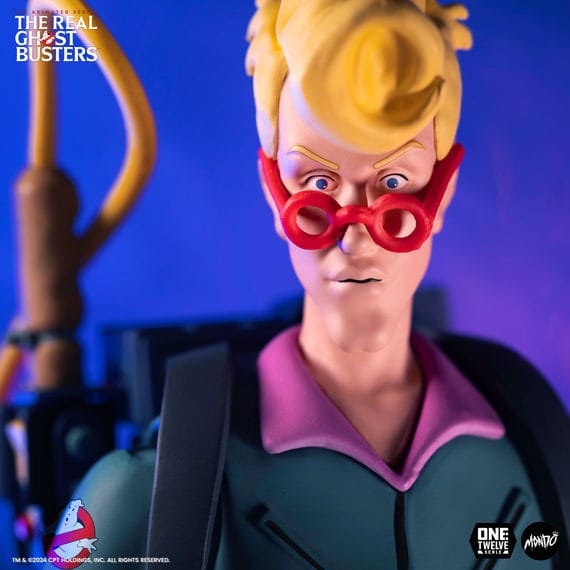 Egon Spengler par Mondo - figurine 1/12 The Real Ghostbusters de 17 cm