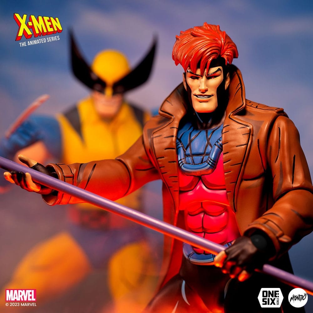 Gambit par Mondo - figurine 1/6 X-Men 97 de 30 cm