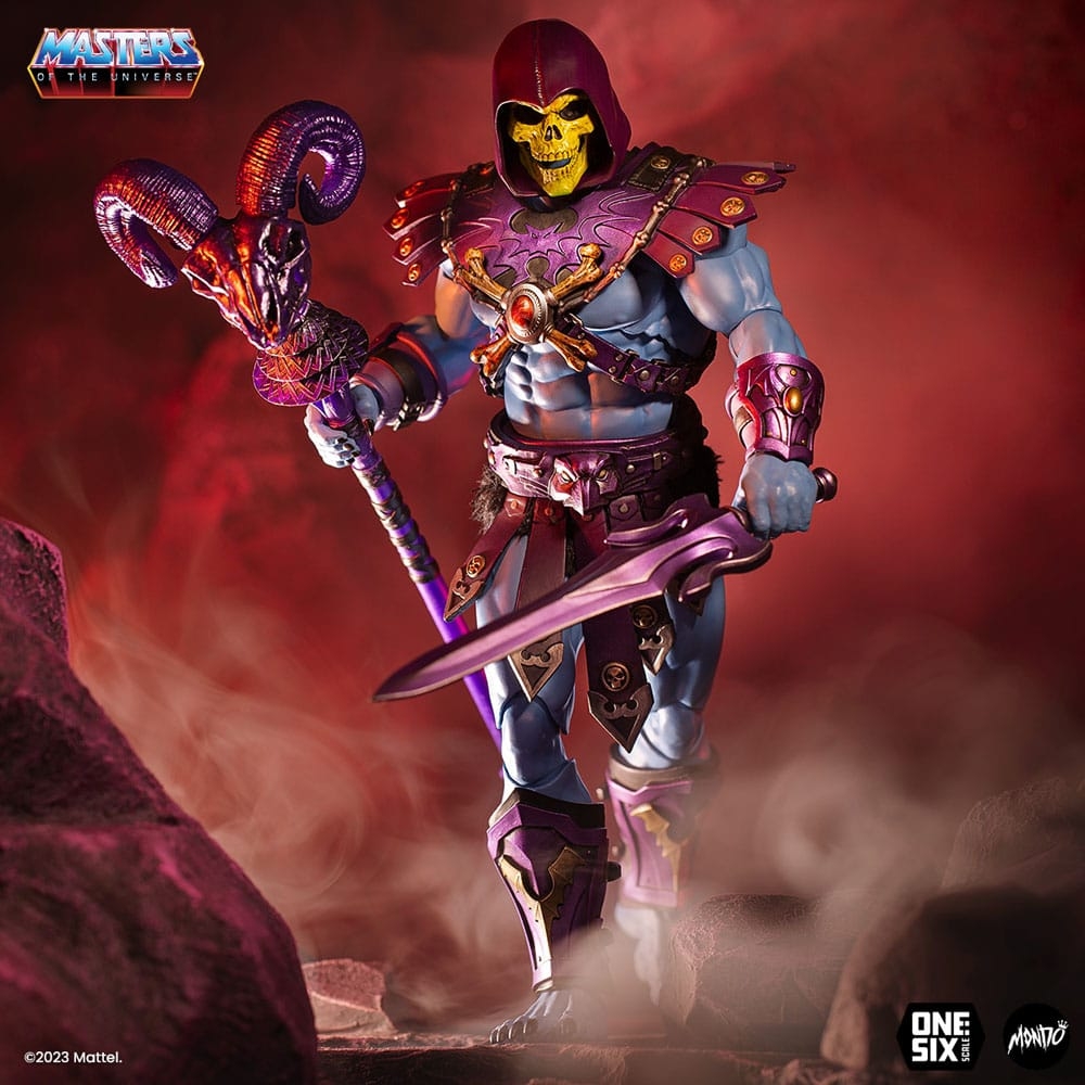 Skeletor par Mondo - figurine 1/6 Les Maîtres De L'univers de 30 cm