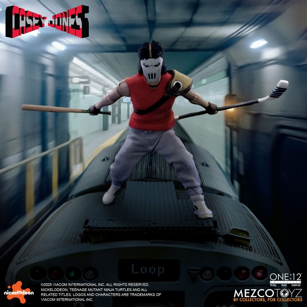 Casey Jones One:12 by Mezco - Teenage Mutant Ninja Turtles 1/12 scale action figure
