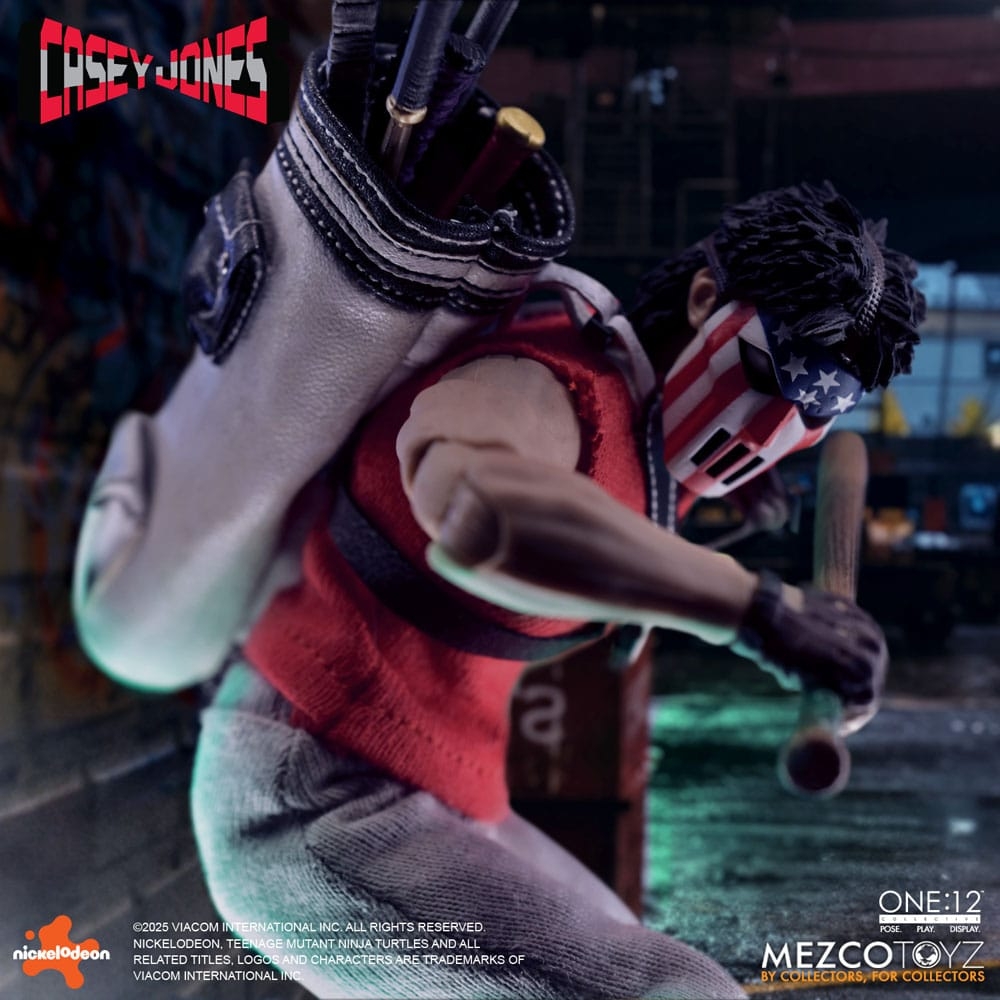 Casey Jones One:12 by Mezco - Teenage Mutant Ninja Turtles 1/12 scale action figure